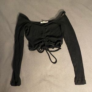 Black Crop Top